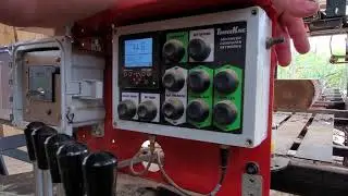 Timberking Sawmill computer setworks, emergency procedures