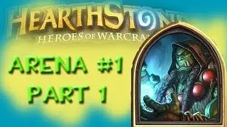 Hearthstone Arena #1 - Shaman Part 1 - Zero Card Draw Overload Deck