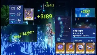 Max Potentail 'Pure' Barbara Heal (No buffs/no food/no resonance)