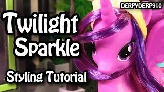My Little Pony:  Twilight Sparkle Hair Styling Tutorial