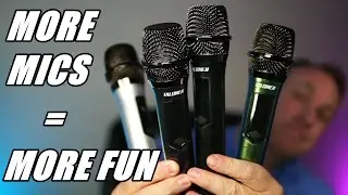 talomen 4 Wireless Rechargeable Karaoke Mics Review