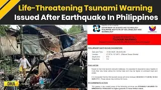 Philippines Earthquake: Deadly Tsunami Warning Issued Following Massive Philippines Earthquake