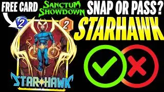 Звёздный Ястреб 🌟 Подробности и правила | Сделать снимок или пропустить | Marvel Snap