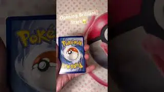 Opening Brilliant Stars⭐️#pack #opening #pokemon #codecards #shorts #brilliantstars #charizardhunt