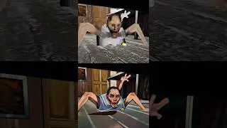 Original Granny Blind Underbed Jumpscares vs Anime Granny Blind Underbed Jumpscares #granny #grandpa