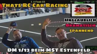 Thats RC Car Racing - Spannende Finale EB bei der DM 1/12 2025 in Estenfeld