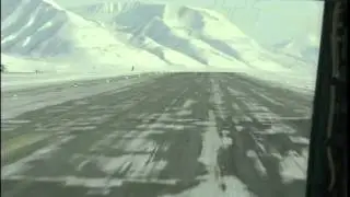 Svalbard Longyear Takeoff Cockpit B737