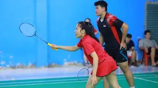 #badminton #friendlymatch KEBAYA MERAH VS PB. Setia 🔥💪🏼🥵