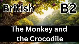 The Monkey and the Crocodile _ Intermediate (B2) English Listening Practice