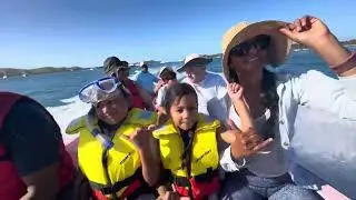 Musket Cove Fiji boat ride to sand bar  