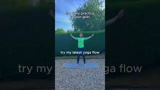 Remember this if you want a daily yoga practice #10minuteyoga #fullbodyyoga #dailyyogapractice
