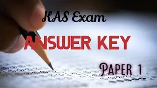 KAS exam🤩 |Paper 1|Marked Question paper|Answer key| Degree level |Important questions