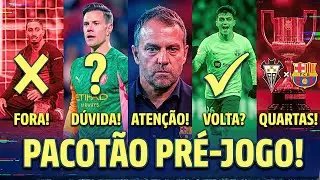 BAR&Ccedil;A x ALBACETE HOJE: mata-mata da Copa do Rei + Raphinha FORA e &ldquo;bomba&rdquo; do Marc-Andr&eacute; ter Stegen!
