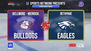 NYIHSHL Varsity Ice Hockey | Finals Game 1 - Bellmore Merrick vs Bethpage