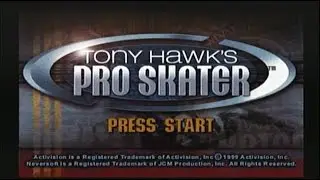 Tony Hawk's Pro Skater - Tony Hawk Career Mode