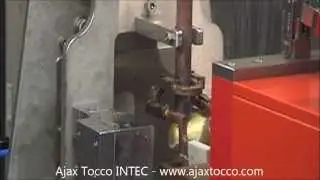 4-Axis CNC Turntable Induction Brazing Machine