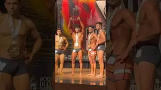 Musclemania 2023 jr classic physique champion 🥇 #musclemania #bodybuilder #bodybuildingmotivation