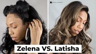 New HD What Lace?&trade; Zelena VS Latisha Wig Face Off