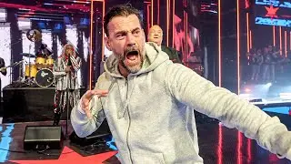 WrestleMania 41 Saturday: Entrance of CM Punk
