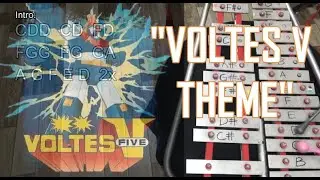 VOLTES V  - OPENING THEME SONG (Drum and lyre guide)