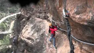 Vía Ferrata de la Muela (Villahermosa del Río)- Per Dalt i Per Baix