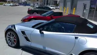 2017 Sterling Blue Metallic Grand Sport Corvette