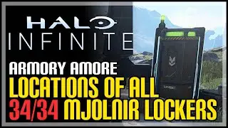All 34 Mjolnir Armor Locker Locations Halo Infinite (Armory Amore Achievement)