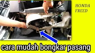 MUDAH!! Cara Bongkar pasang Evaporator AC Honda Freed