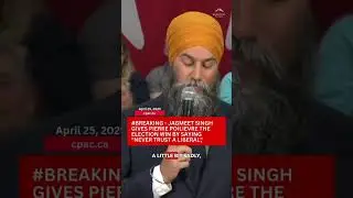 NDP leader says never trust liberals, do you agree? #canada  #canadaelection2025 #ndp #visaready