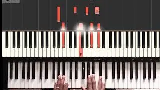 How to play🎹 only you are holy ,by donnie Mcclurkin || step by step guide