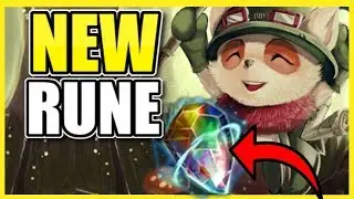(SEASON 10) THIS BROKEN NEW KEYSTONE RUNE FOR TEEMO SUPPORT IS AMAZING!  NEW 