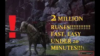 2 Millions Runes in under 20 Minutes! Fastest farming strat for Elden Ring.