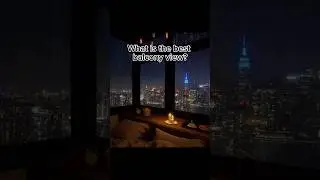 What is the best balcony view? #shorts #balconyview