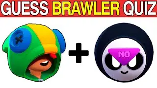 Guess Brawler by Emoji & Voice | Leon, Trunk, Meeple, Kaze | Brawl Stars Quiz