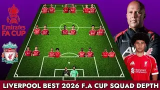 🔥 LIVERPOOL STRONGEST FA CUP 2026 SQUAD DEPTH | LATEST WINTER TRANSFER WISHLIST ft Ordonez & Nyoni ✅