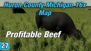 Profitable Beef - Huron County Michigan 16x Map - FS22 - Episode 27