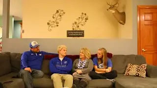 The Stark family talks football and family