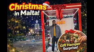Christmas in Malta | Hamper Unboxing | DhiLife &ndash; EP 3