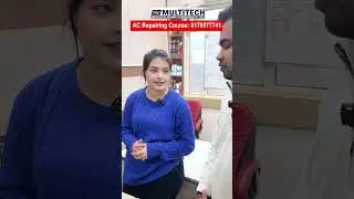 AC Mechanical Course | Live Class Practice 🔧 | Magnetic Contactor Wiring Kaise Karte Hai?
