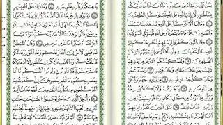 س14-إبراهيم - أحمد خضر الطرابلسي - برواية قالون عن نافع - مصحف التجويد الملوّن