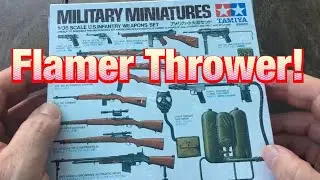 Unboxing 1/35 Scale Tamiya US Infantry Weapons Set