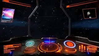 Overlay and UI test with Xsplit and Elite Dangerous