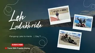 Leh Ladhak Ride | Pangong ➝ Hanle | Riding where roads touch the sky | Ep 07 | Rezangla War  memoria