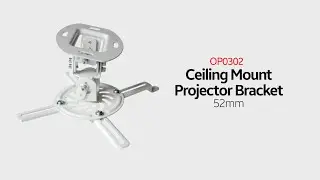 Parrot Products Projector Ceiling Mount Bracket 52mm (OP0302)