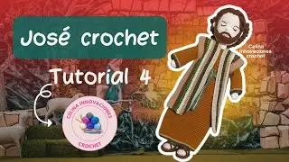 Jos&eacute; crochet doll amigurumi Tutorial 4🌟Holy Family amigurumi by Celina crochet innovations