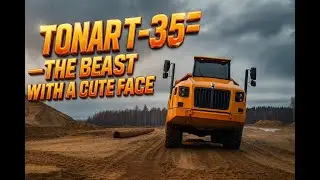 TONAR T-35: The Giant Russian Articulated Dump Truck That Dominates Impossible Terrain