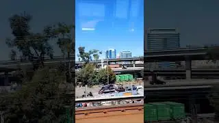 San Francisco BART Train's Above Ground Transit View I Loved Seeing 😍 🇺🇲