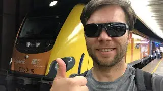 WARSZAWA CENTRALNA POPOŁUDNIOWE POCIĄGI i LOKOMOTYWA GRIFFIN RMF FM!