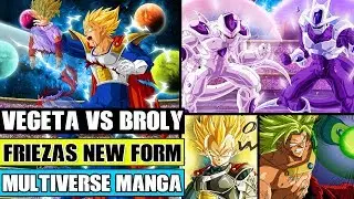 Dragon Ball Multiverse Chapter 40: Vegeta Vs Broly! Resurrected Saiyans + Friezas NEW Form Vs Vegeta