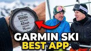 Garmin Skiing APP All You Need to Know | Epic Powder Day, Live Track, Setup, Highlights & More